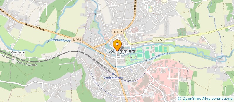localisation de l'entreprise MAEVA DOMINGUEZ à COULOMMIERS