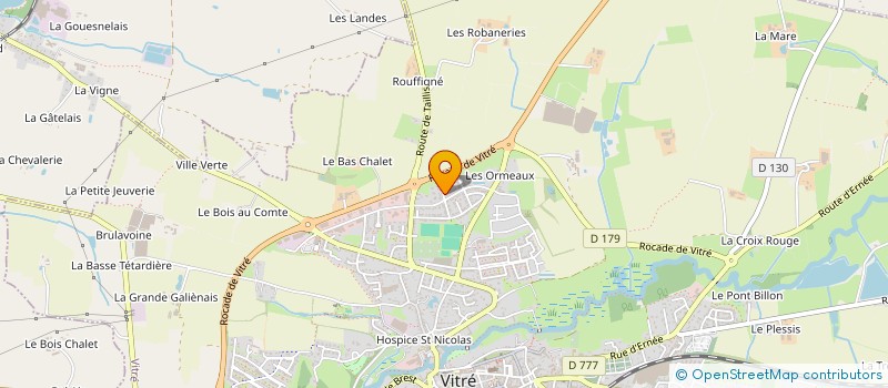 localisation de l'entreprise MAEVA ET MAELYS  VITRE