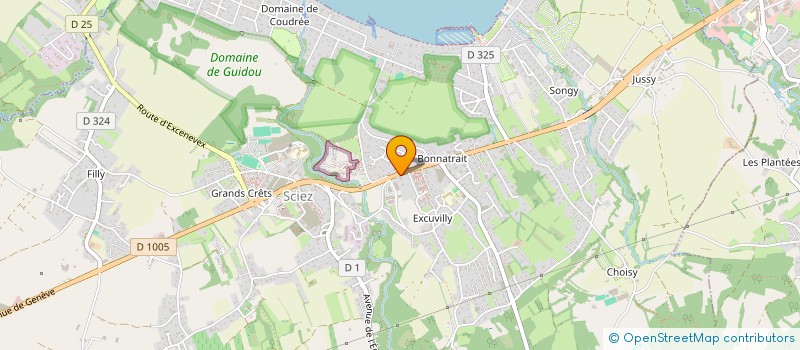 localisation de l'entreprise MAEVA FLEURS - DESCURNINGES S-F  SCIEZ