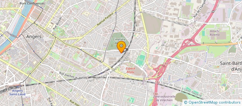 localisation de l'entreprise MAEVA-LOCATION IMMO à ANGERS