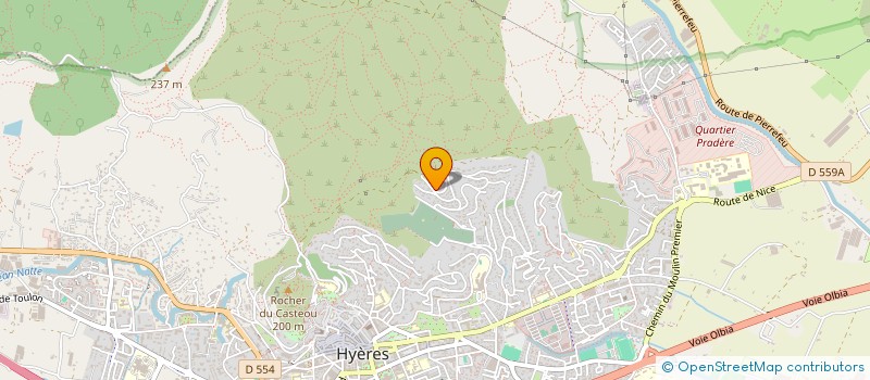 localisation de l'entreprise MAEVA PRESSE  HYERES