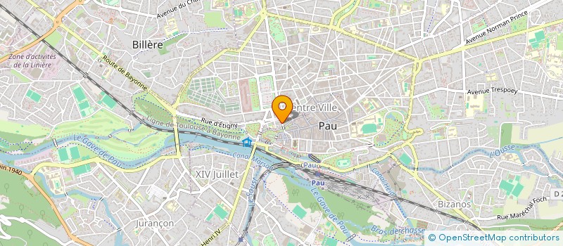 localisation de l'entreprise MAEVA SARL à PAU