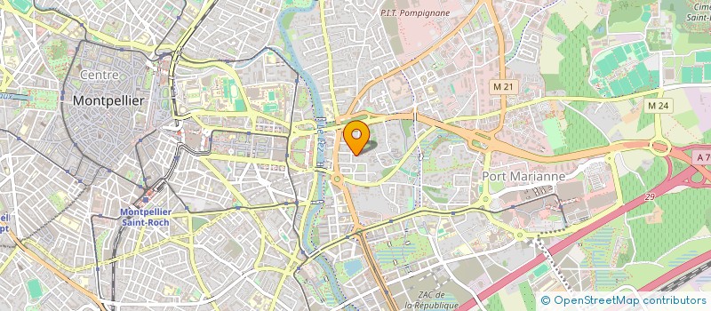 localisation de l'entreprise MAEVA-TETUANUI SCI à MONTPELLIER