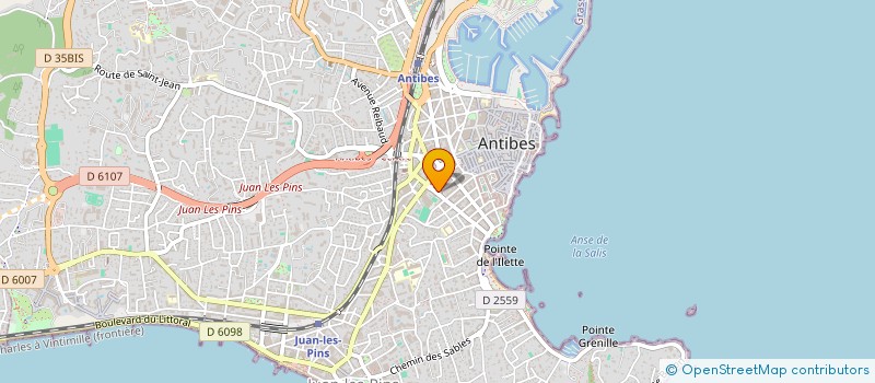 localisation de l'entreprise MAEVAFLO  ANTIBES