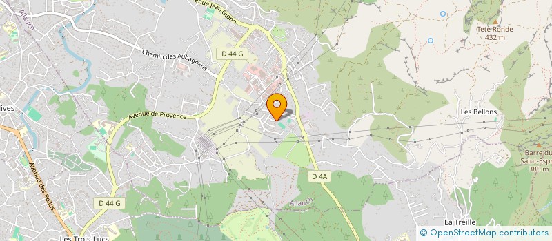 localisation de l'entreprise MAEVAG  ALLAUCH