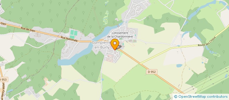 localisation de l'entreprise MAEVAN  DAMPIERRE-EN-BURLY