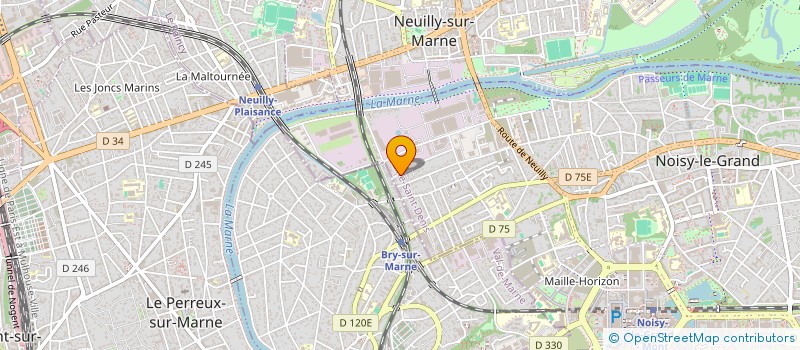 localisation de l'entreprise MAEVAN à NOISY-LE-GRAND