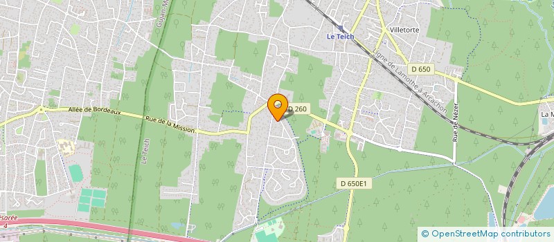 localisation de l'entreprise MAEVANINA  LE TEICH