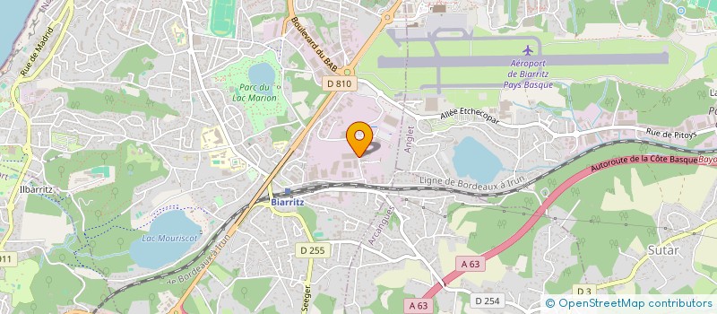 localisation de l'entreprise MAEVE MIAUX  BIARRITZ