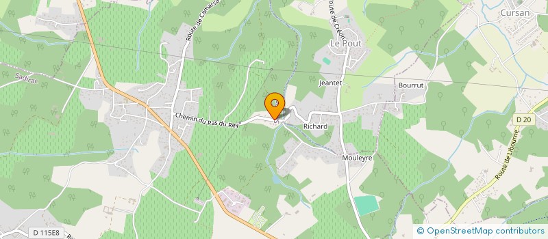 localisation de l'entreprise MAEVI IMMO  SADIRAC