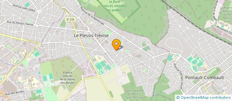 localisation de l'entreprise MAEVIC SEGUY  LE PLESSIS-TREVISE