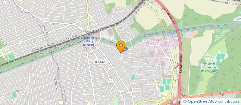 localisation de l'entreprise MAEVILLUS  VILLEPARISIS