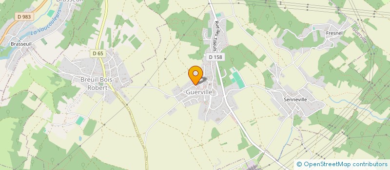 localisation de l'entreprise MAEVVENTS  GUERVILLE