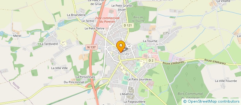 localisation de l'entreprise MAEWAN à NOZAY