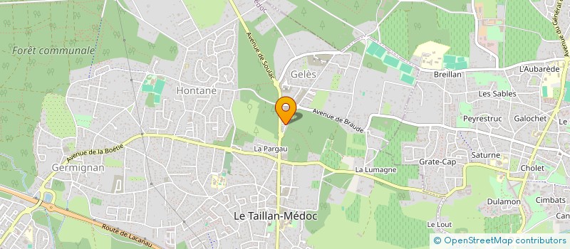 localisation de l'entreprise MAEWAN  LE TAILLAN-MEDOC