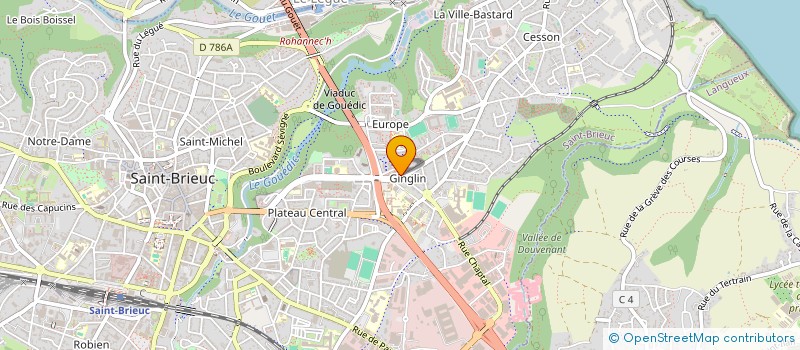 localisation de l'entreprise MAEWEN DISTRI à SAINT-BRIEUC