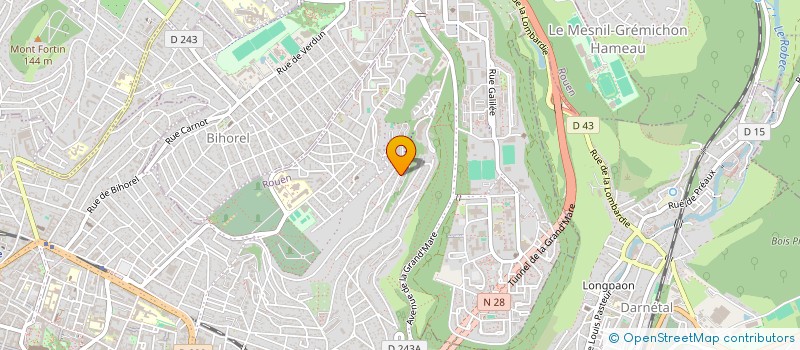 localisation de l'entreprise MAEXTRO à ROUEN