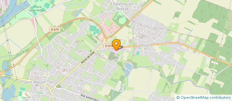 localisation de l'entreprise MAF  TOURNUS