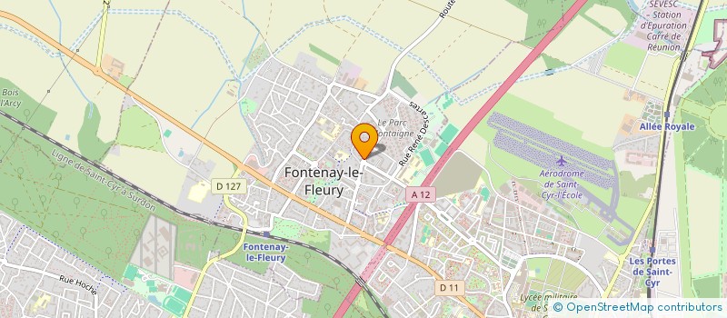 localisation de l'entreprise MAF COIFFURE à FONTENAY-LE-FLEURY