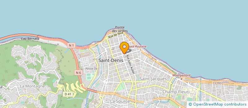 localisation de l'entreprise MAF INTERIM à SAINT-DENIS