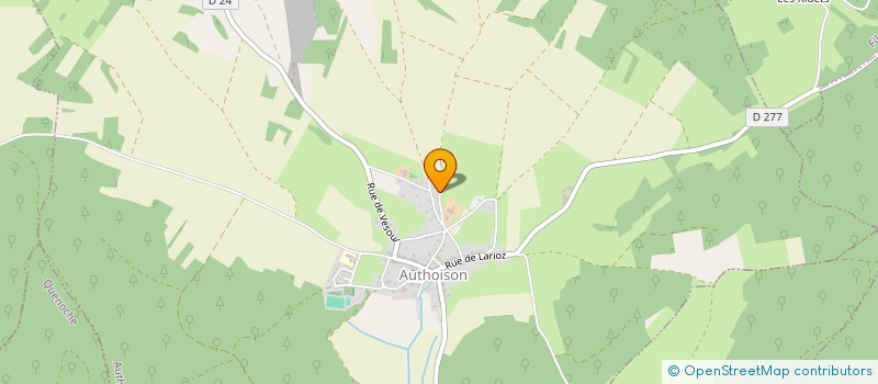 localisation de l'entreprise MAFA  AUTHOISON