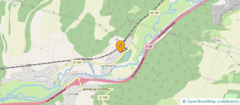 localisation de l'entreprise MAFA  VELARS-SUR-OUCHE