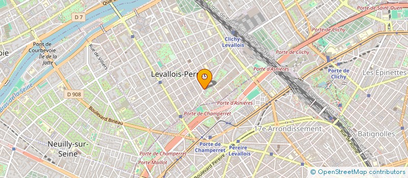 localisation de l'entreprise MAFA CONSEILS à LEVALLOIS-PERRET
