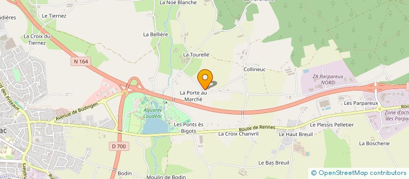 localisation de l'entreprise MAFA KATZENWAGEN à LOUDEAC