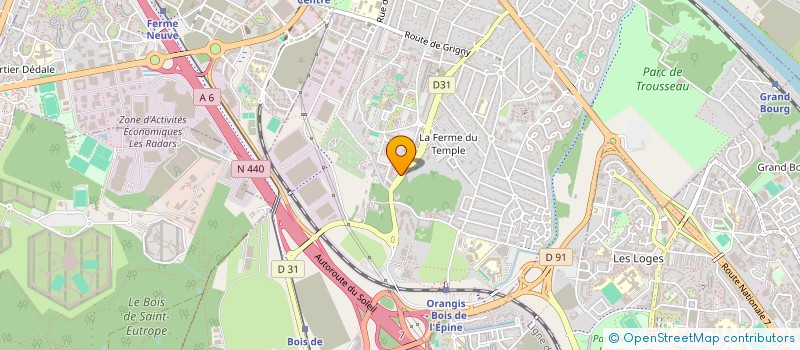 localisation de l'entreprise MAFA SERVICE à RIS-ORANGIS
