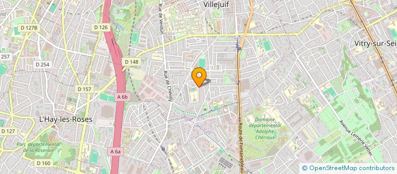 localisation de l'entreprise MAFA TRANSPORTS  VILLEJUIF