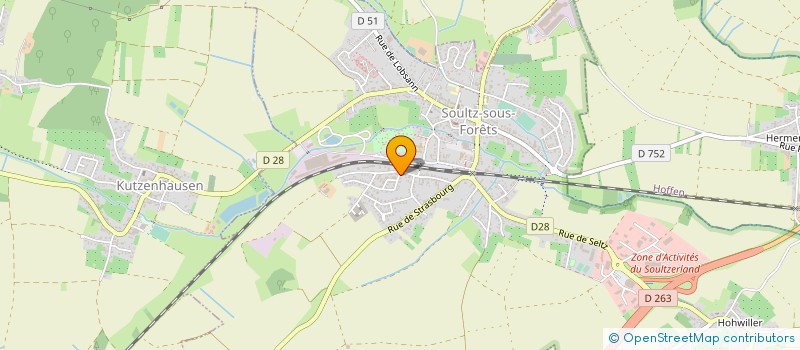 localisation de l'entreprise MAFAC FRANCE à SOULTZ-SOUS-FORETS