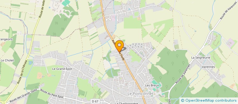 localisation de l'entreprise MAFACAJU à LE POINCONNET
