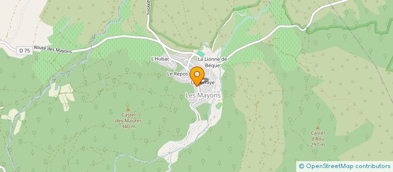 localisation de l'entreprise MAFADUF ACADEMIE à LES MAYONS