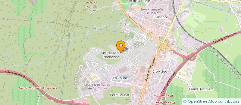 localisation de l'entreprise MAFAGU  NARBONNE