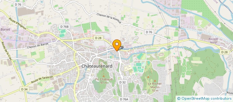 localisation de l'entreprise MAFALD à CHATEAURENARD