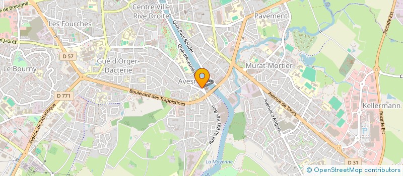 localisation de l'entreprise MAFALO à LAVAL