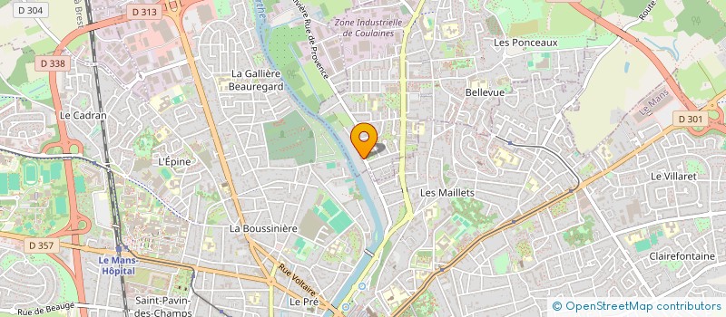 localisation de l'entreprise MAFANA CASA  COULAINES