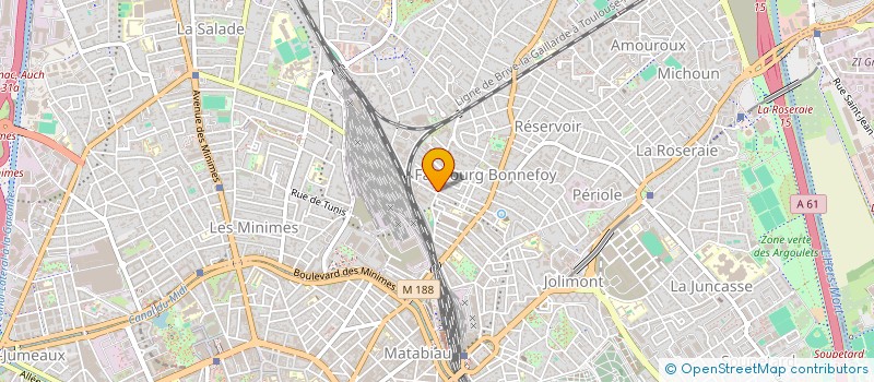 localisation de l'entreprise MAFANI INVEST à TOULOUSE