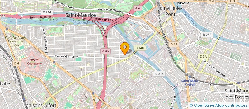 localisation de l'entreprise MAFARO à MAISONS-ALFORT