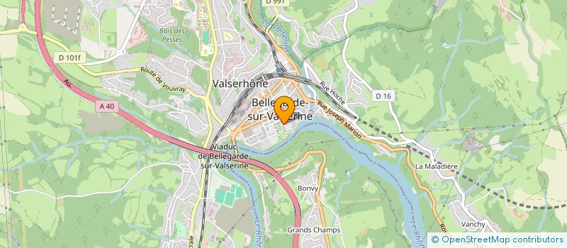 localisation de l'entreprise MAFASA à VALSERHONE