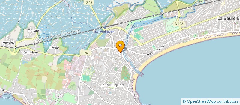 localisation de l'entreprise MAFATE  LE POULIGUEN