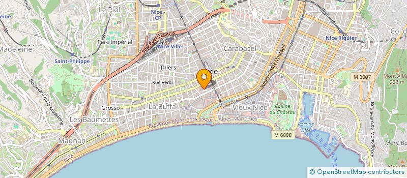 localisation de l'entreprise MAFATIRO à NICE