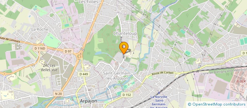 localisation de l'entreprise MAFAVEGI à SAINT-GERMAIN-LES-ARPAJON