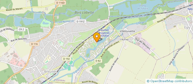 localisation de l'entreprise MAFE UNLIMITED à BREUILLET