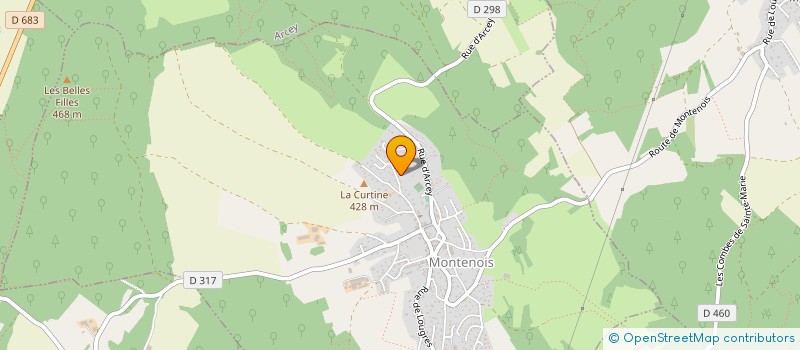 localisation de l'entreprise MAFEMA  MONTENOIS