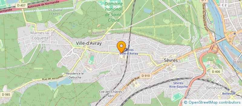 localisation de l'entreprise MAFEN à SEVRES