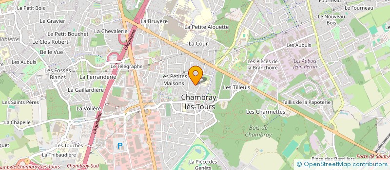 localisation de l'entreprise MAFEU  CHAMBRAY-LES-TOURS