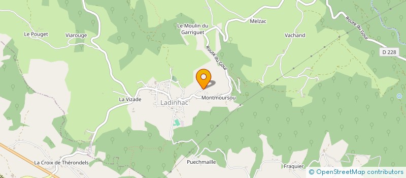 localisation de l'entreprise MAFFRE PATRICK à LADINHAC