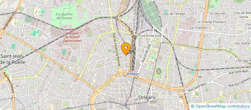 localisation de l'entreprise MAFFROVIC à ORLEANS