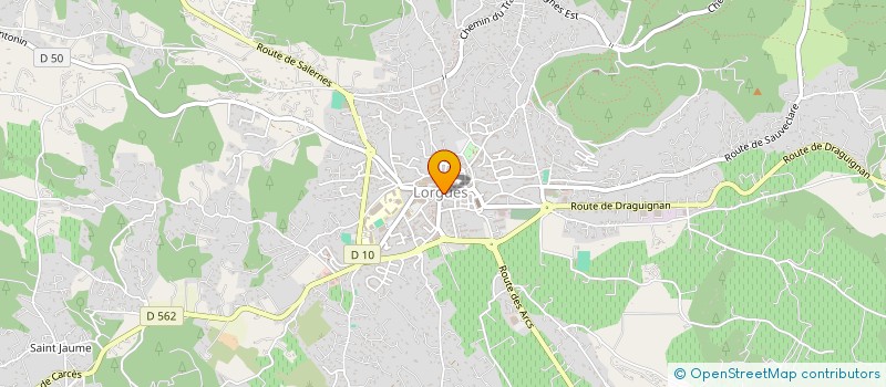 localisation de l'entreprise MAFI  LORGUES